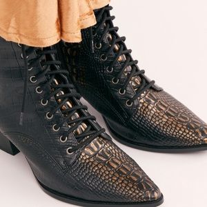 Free People Vegan Cody Lace-Up Boot